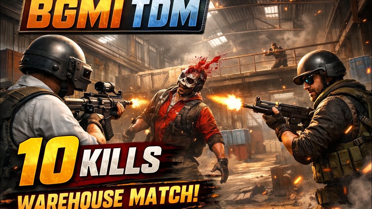 10 KILLS IN WAREHOUSE 😈 | BGMI TDM DOMINATION 🔥 @aesthetic_gaming_369 