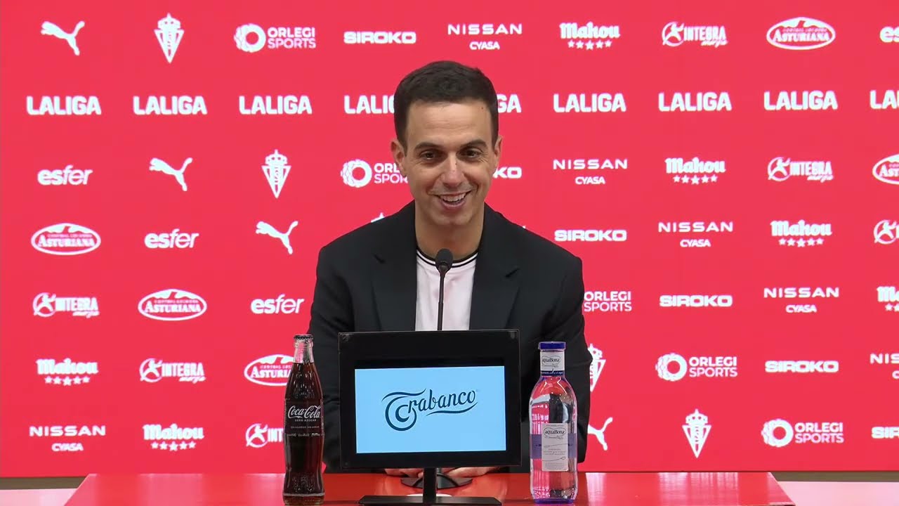 REAL SPORTING vs SD HUESCA | RUEDA DE PRENSA