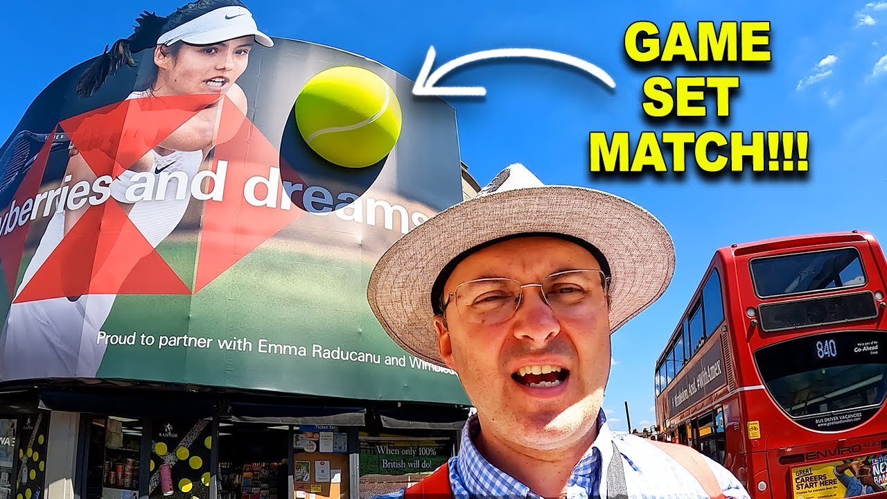 Visiting the Wimbledon Tennis Championships!!!