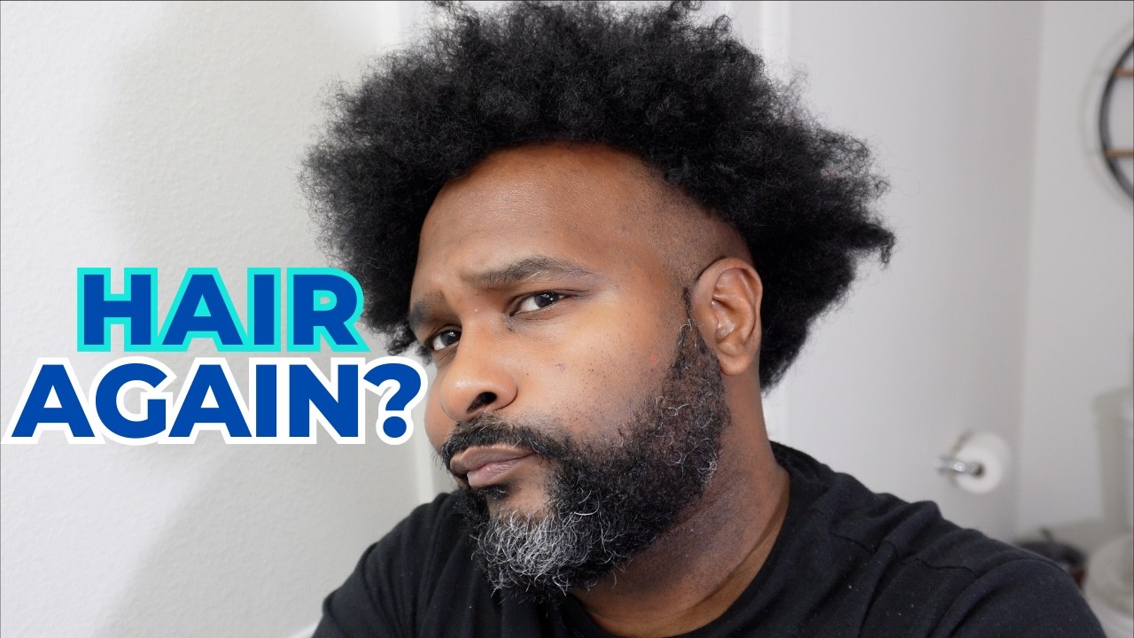 Trying a Hair Unit For FIRST TIME!: Afro Hair Systems for Black Men | Lyrical Hair Review