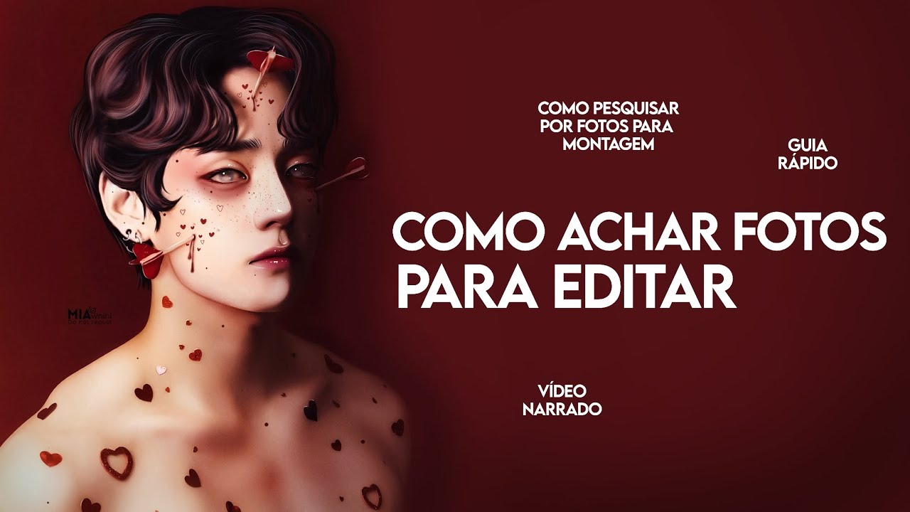 Como encontrar fotos para editar | Edits de manipulação e montagem no IbispaintX