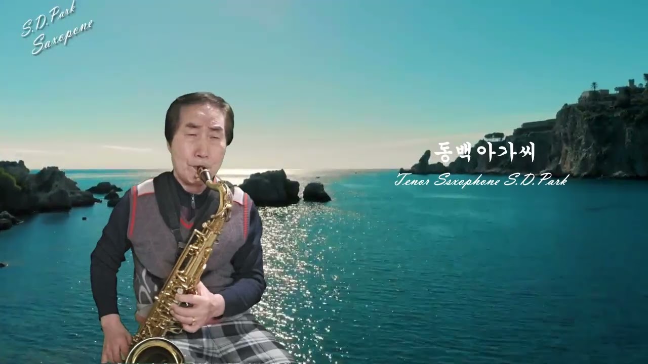 동백아가씨 테너 쎅소폰 연주곡 뱍샹덕