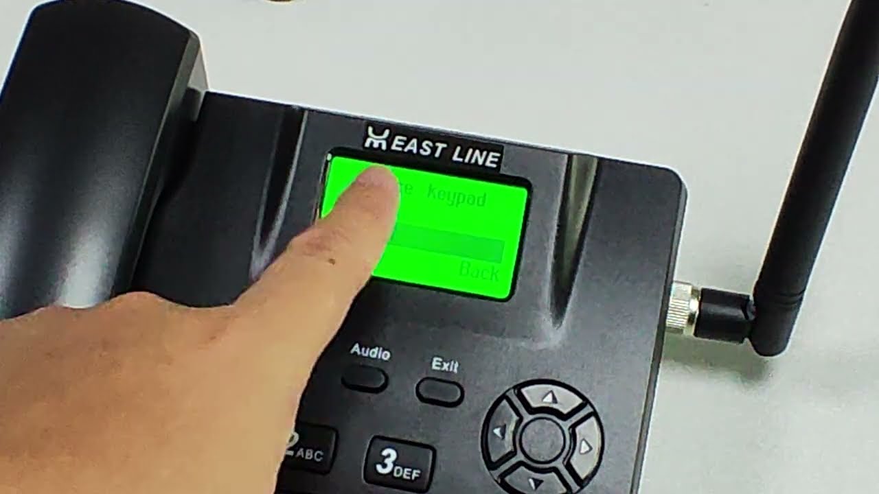 Fixed cordless phone |GSM cordless phone |Supports dual SIM dual standby and TNC function #phone