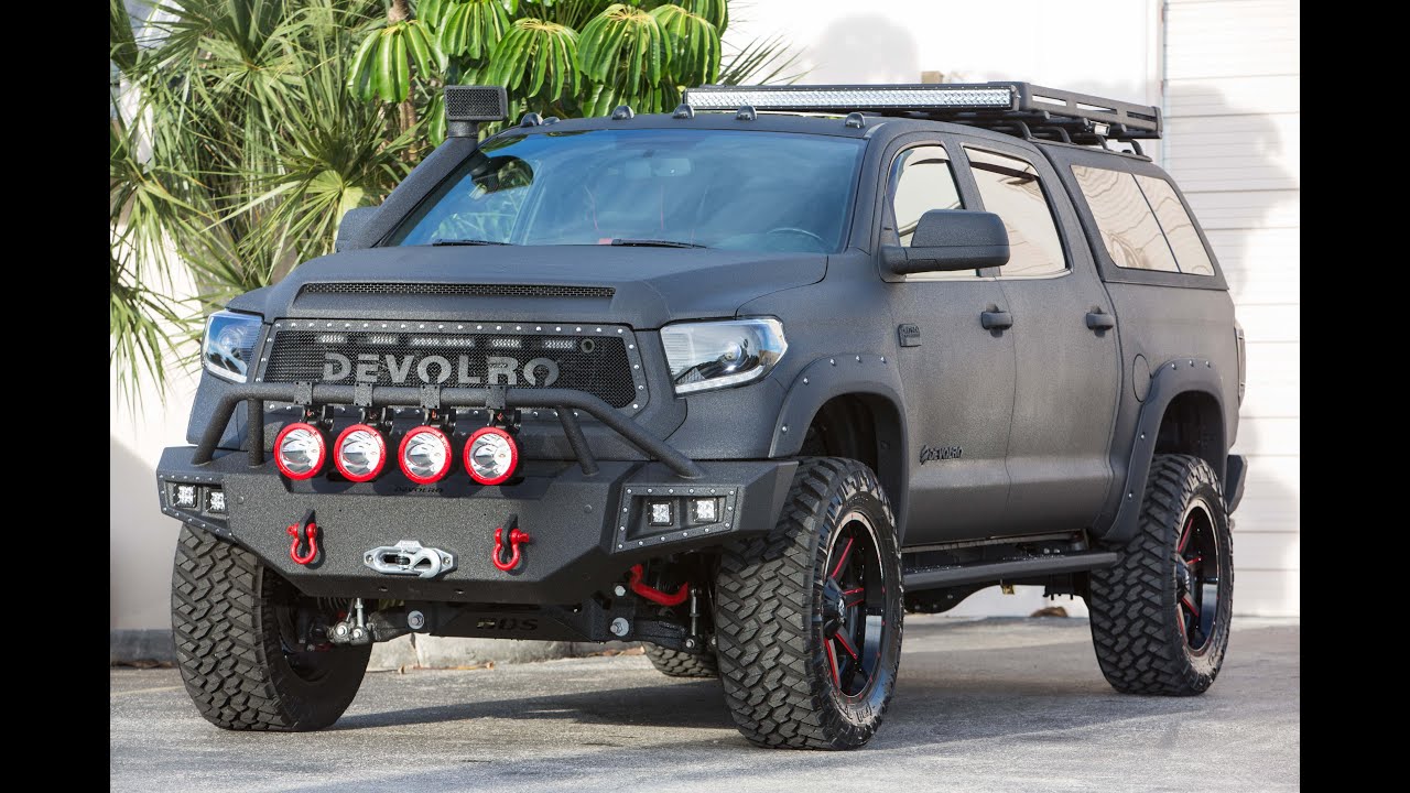 Toyota Tundra Devolro custom made Truck in Mongolia OF ROAD BEAST