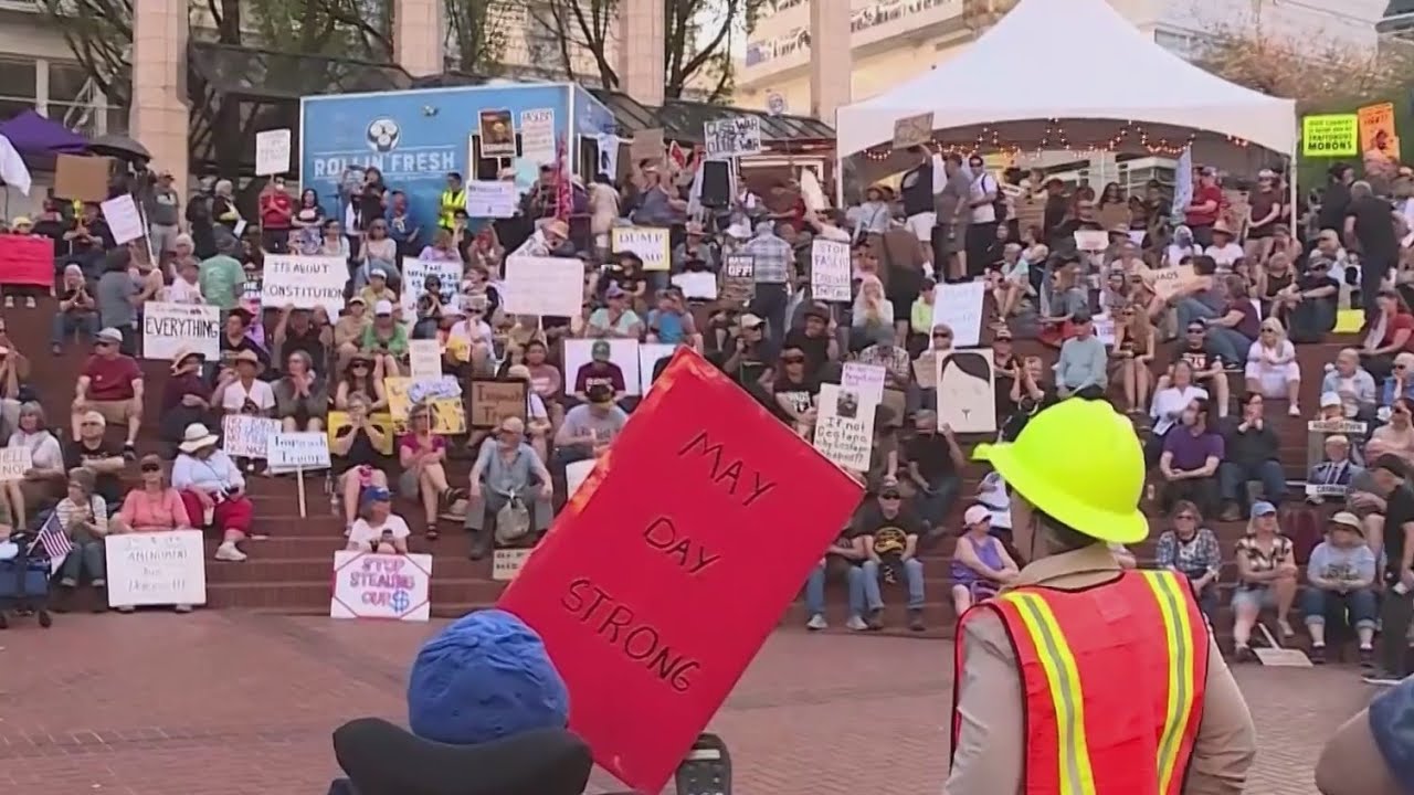 Полиция готовится к первомайским протестам и митингам.
