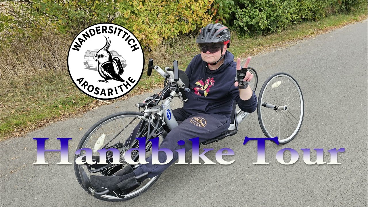 Handbike Tour mit meinem Bruder