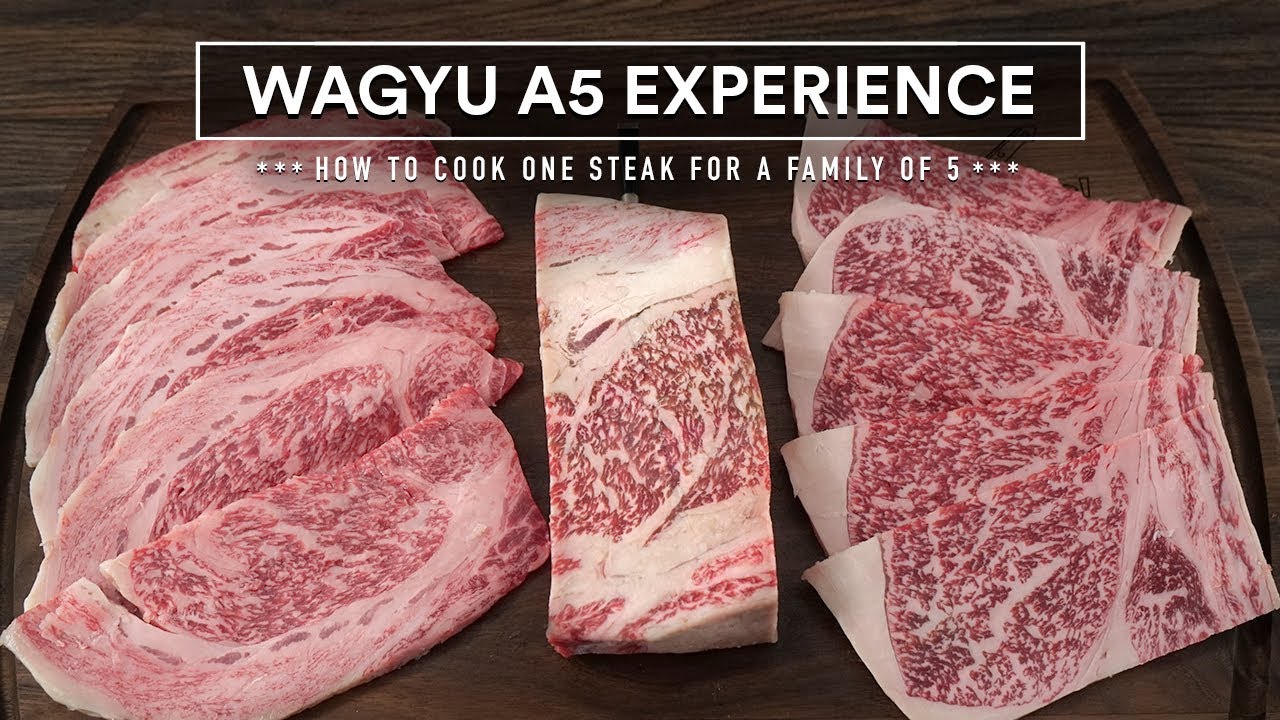 How to cook the WORLD'S BEST BEEF - Japanese WAGYU A5 Steak Experience!