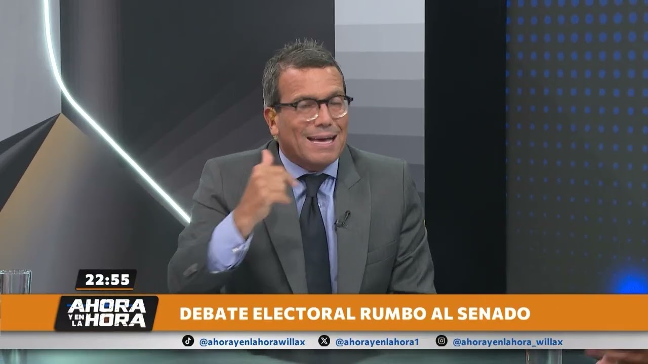 Ahora y en la Hora - MAR 18 - 2/2 - DEBATE ELECTORAL RUMBO AL SENADO | Willax