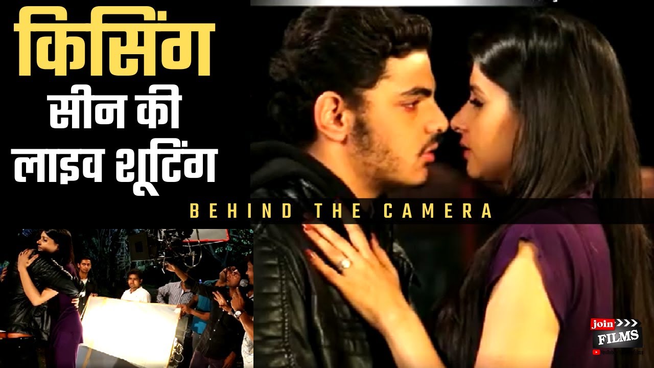 Live Kissing scene | Romantic scene | On Location Kaynaat | Virendra Rathore | Joinfilms