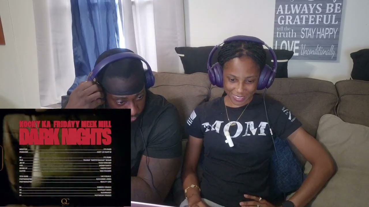Kocky Ka - Dark Nights (Remix) Feat Meek Mill & Fridayy (Official Music Video) Reaction 🔥