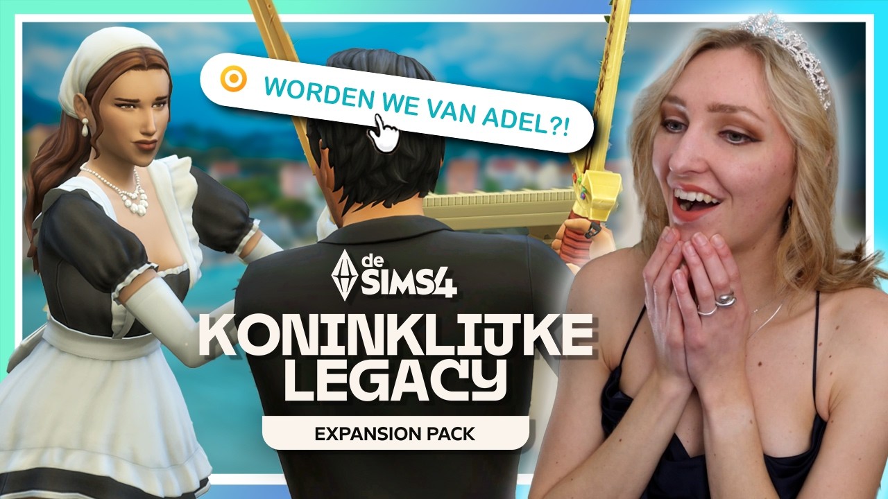 Proberen een PRINSES te worden 👑 || Sims 4 Koninklijke Legacy || ● Deel 3