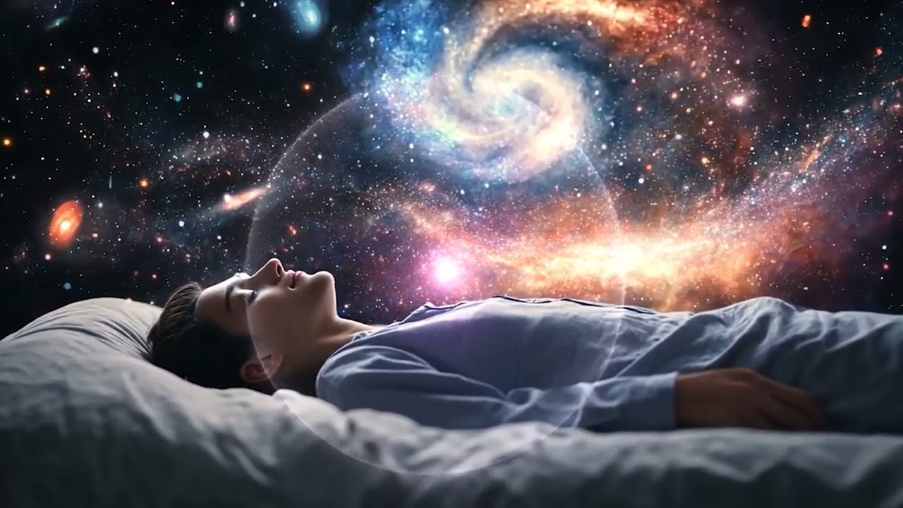 Cosmic Sleep Meditation Music for Deep Sleep Relaxation and Astral Healing with Soothing Celestial