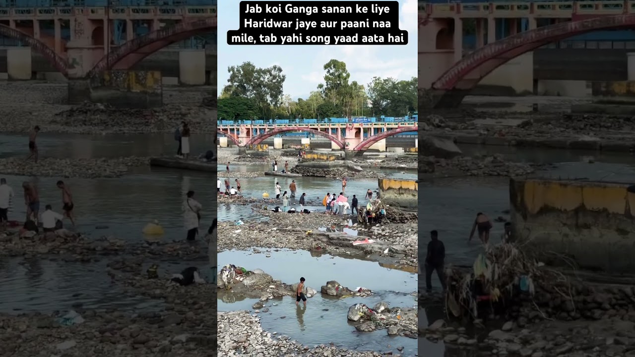 Ganga River cleaning #nature #travel #ganga #trending #shorts