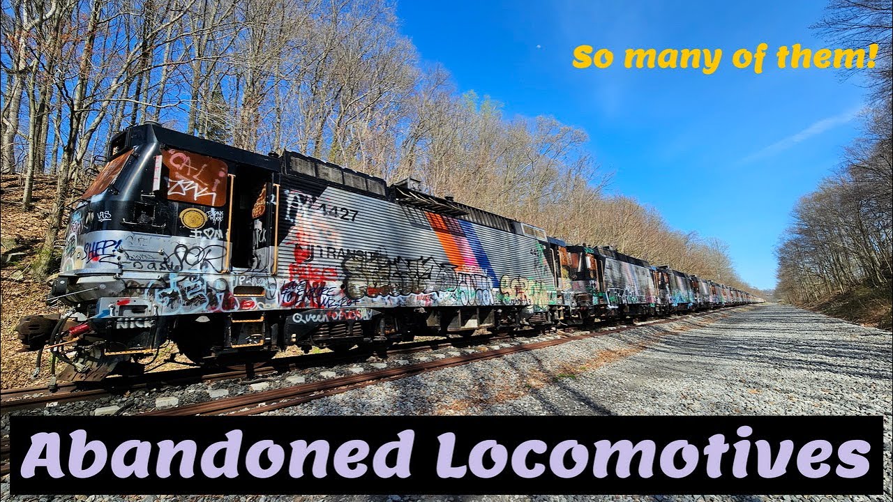Exploring - Abandoned Locomotives