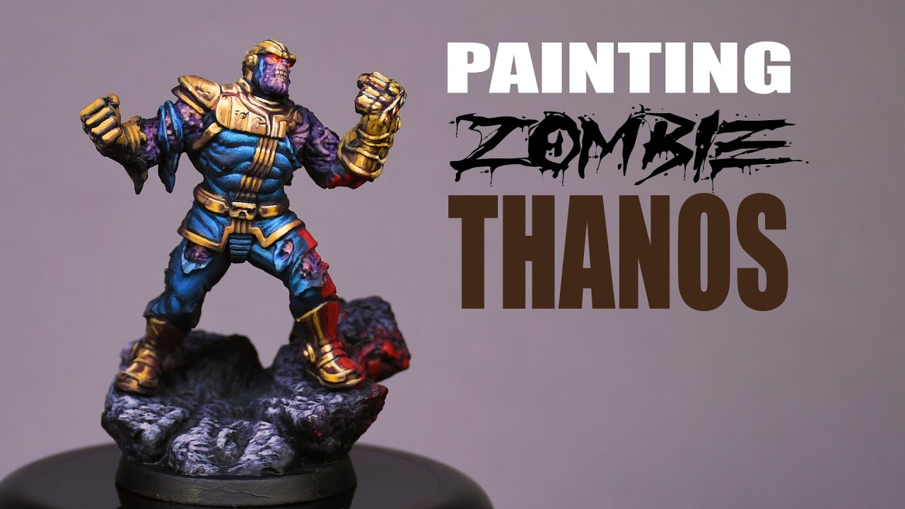 Как нарисовать зомби Таноса — Marvel Zombies — Стражи Галактики