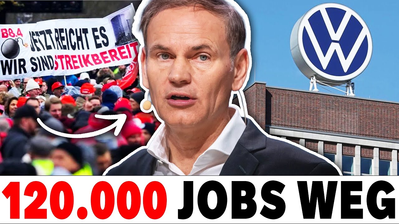 120.000 JOBS vernichtet — VW, Porsche, Ford: Der UNTERGANG der deutschen Autoindustrie