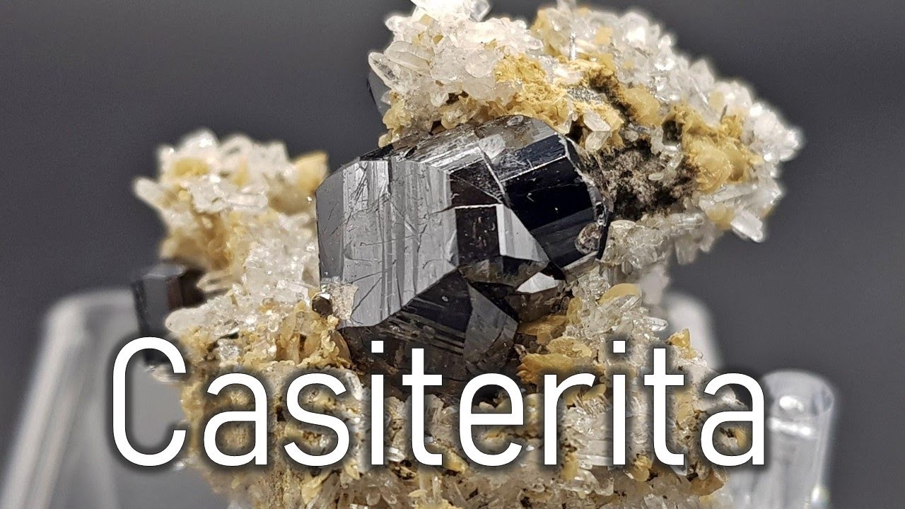 Casiterita / características y propiedades de identificación