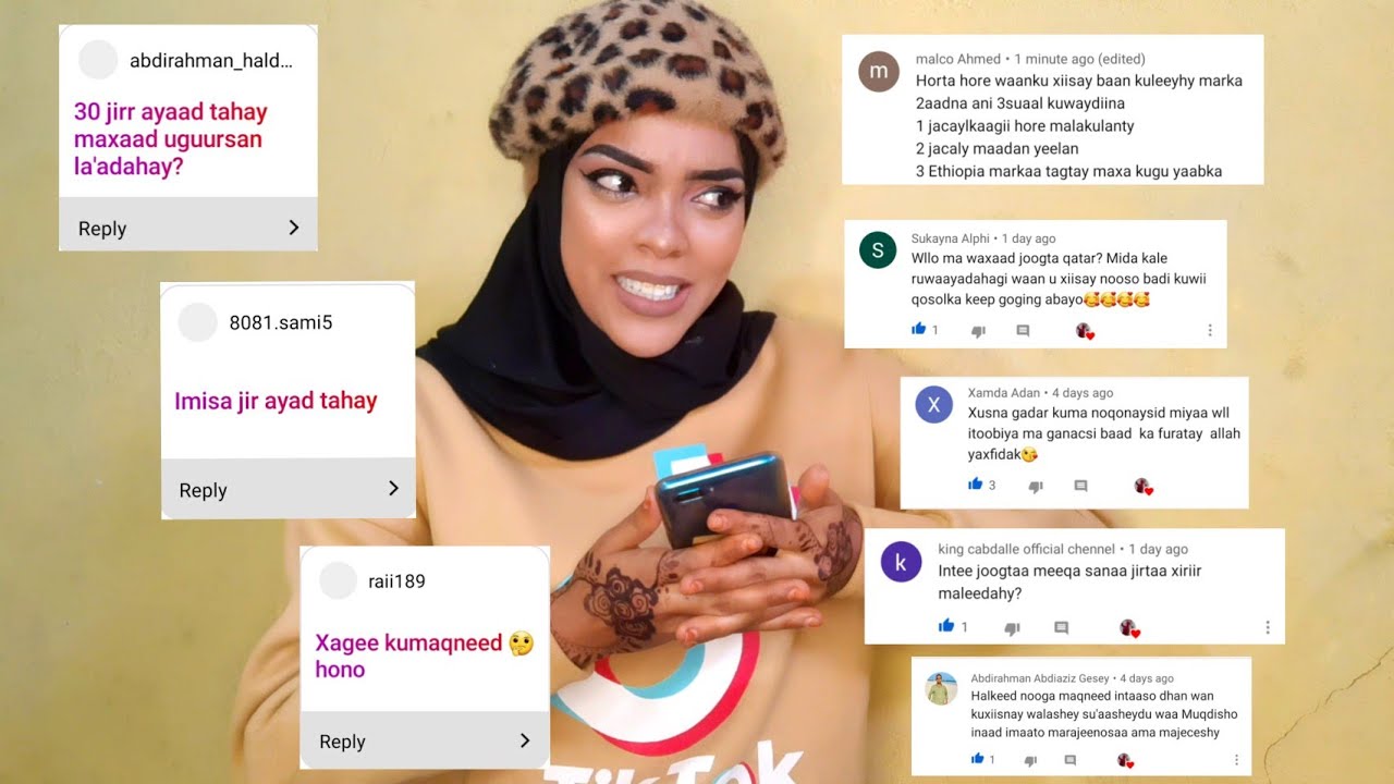 su,aalo iyo jawaabo waana idiin soolaabtey ma iijeedaan🙋