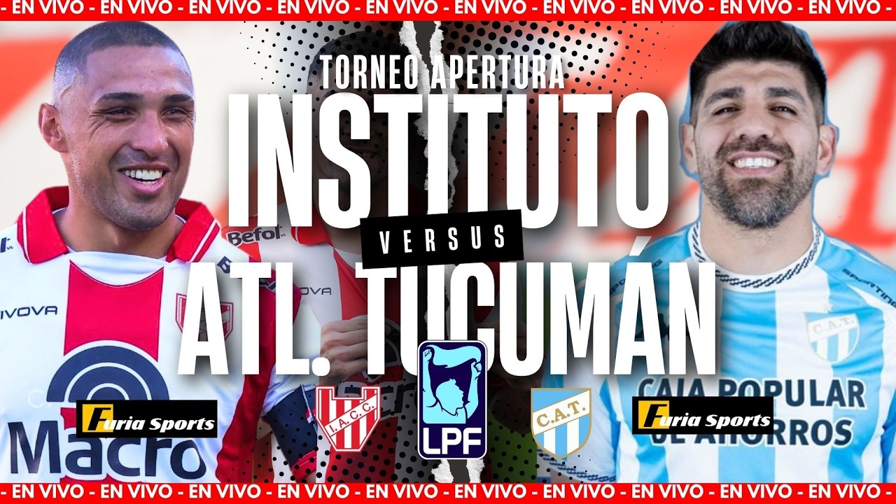 🟡EN VIVO - INSTITUTO vs ATL. TUCUMÁN - DE LA MANO DEL TRADUCTOR ⚫