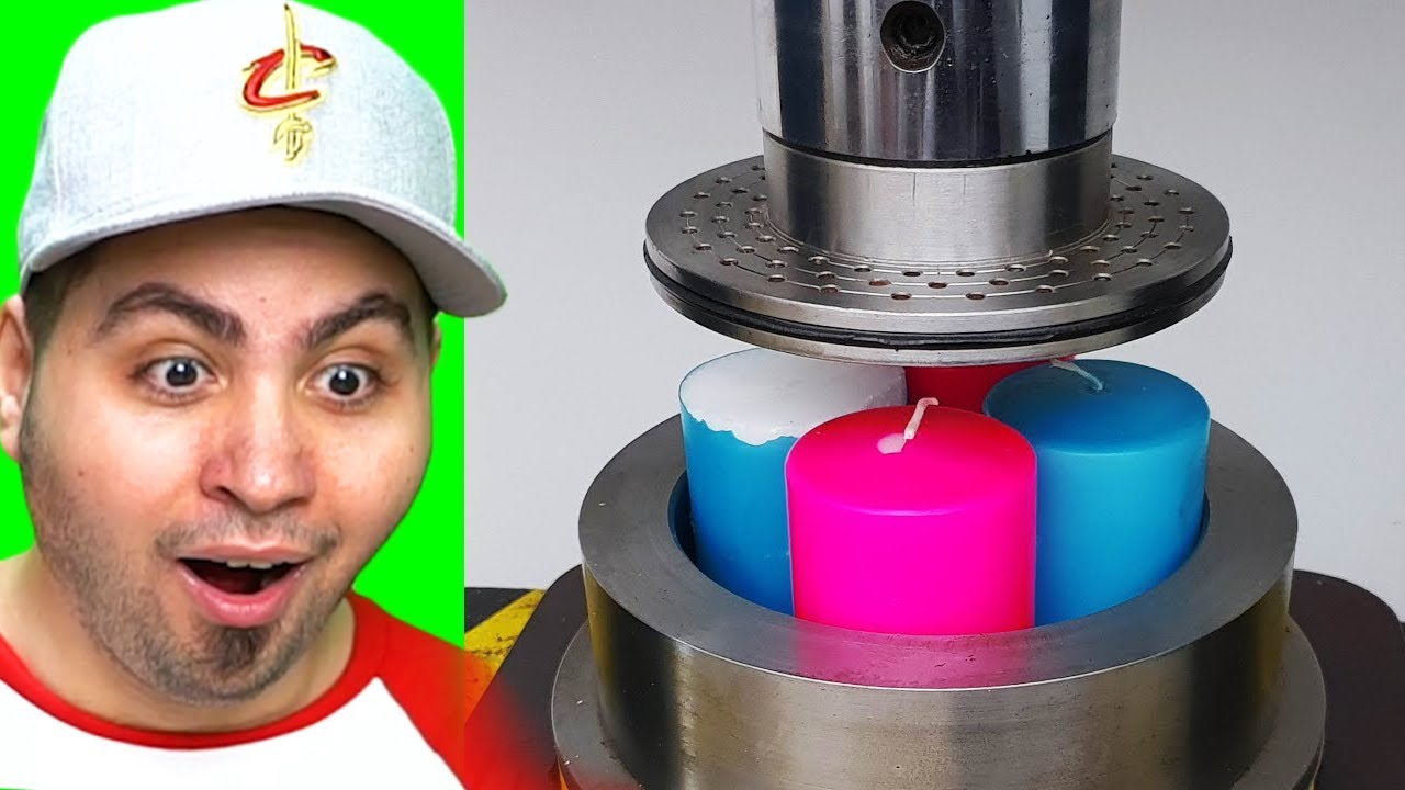 LE MIGLIORI COSE SCHIACCIATE DALLA PRESSA IDRAULICA!!