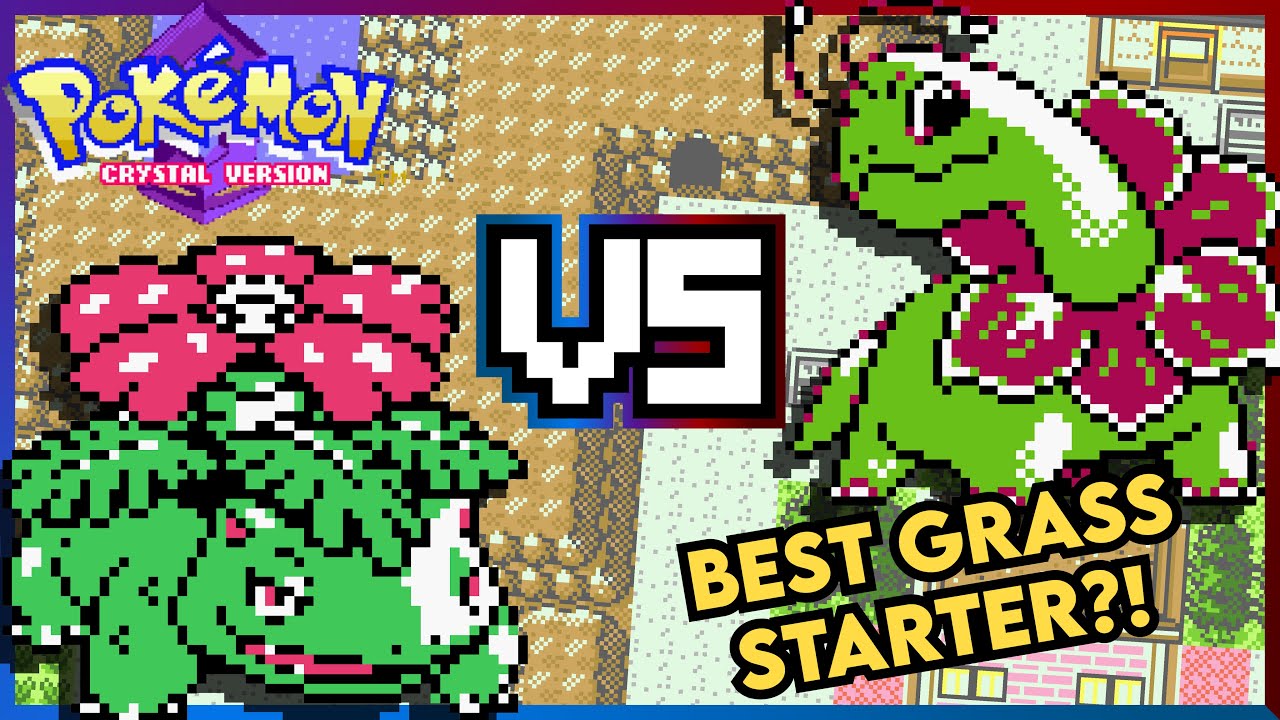 Who's the better Pokemon?: Meganium or Venusaur | Pokemon Crystal (Gen 2)