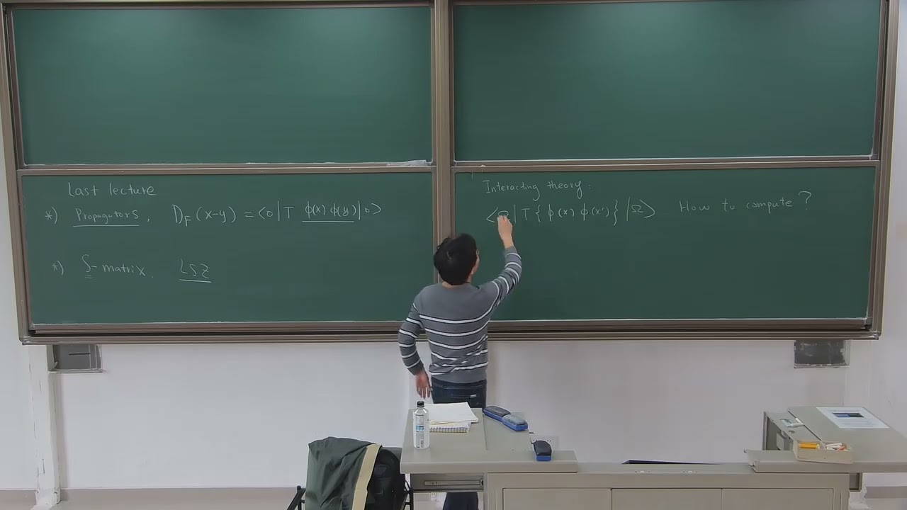 Quantum Field Theory Lecture 5: Schwinger-Dyson Equation/Feynman Rules