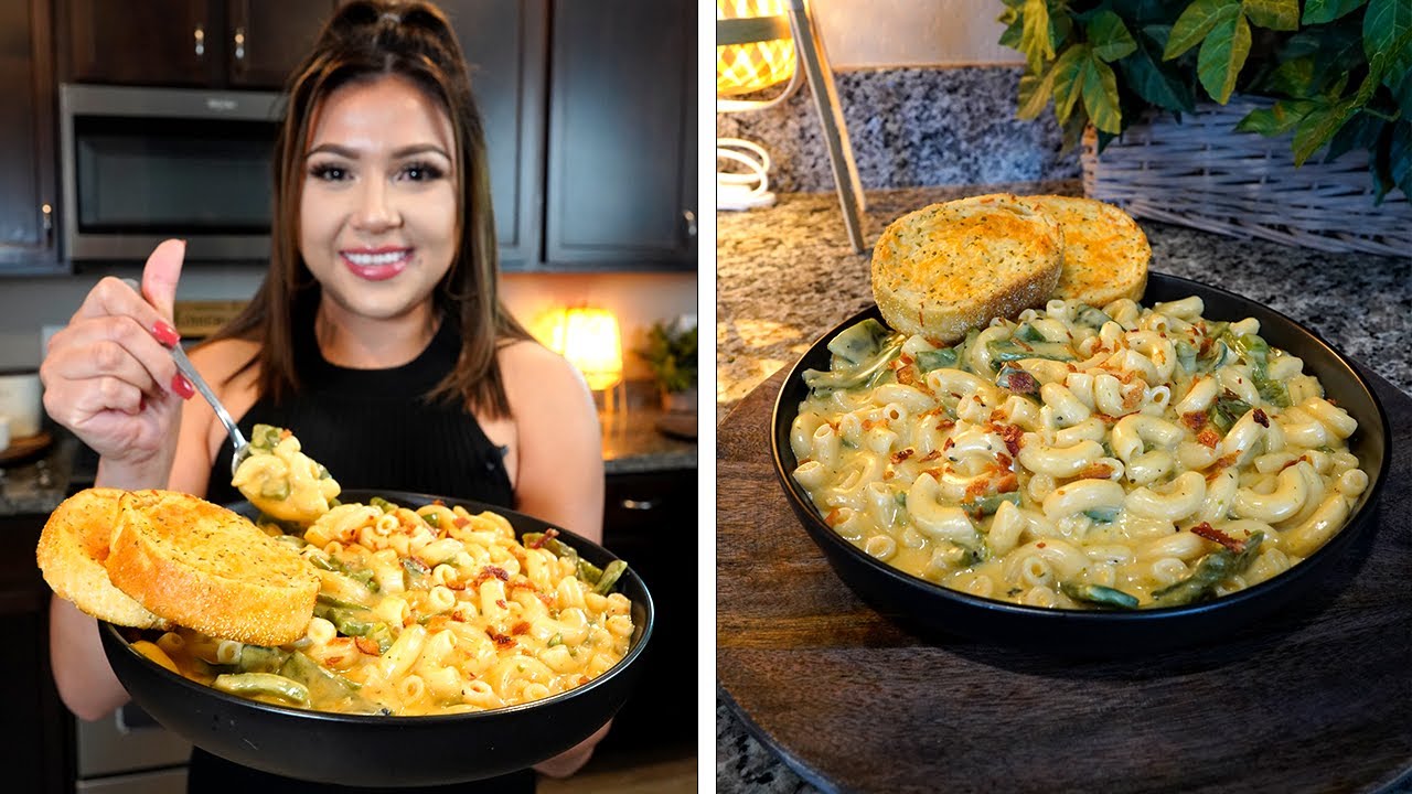 HOW TO MAKE THE BEST MACARONI AND CHEESE CON RAJAS, SO CREAMY & CHEESY