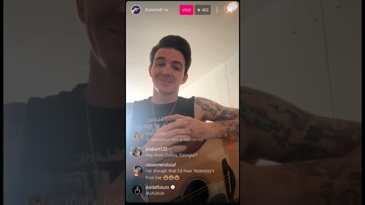 Drake Bell singing unreleased songs LIVE 2025 (Nevermind, Our Love, Unbelievable, Yesterday's Fool)