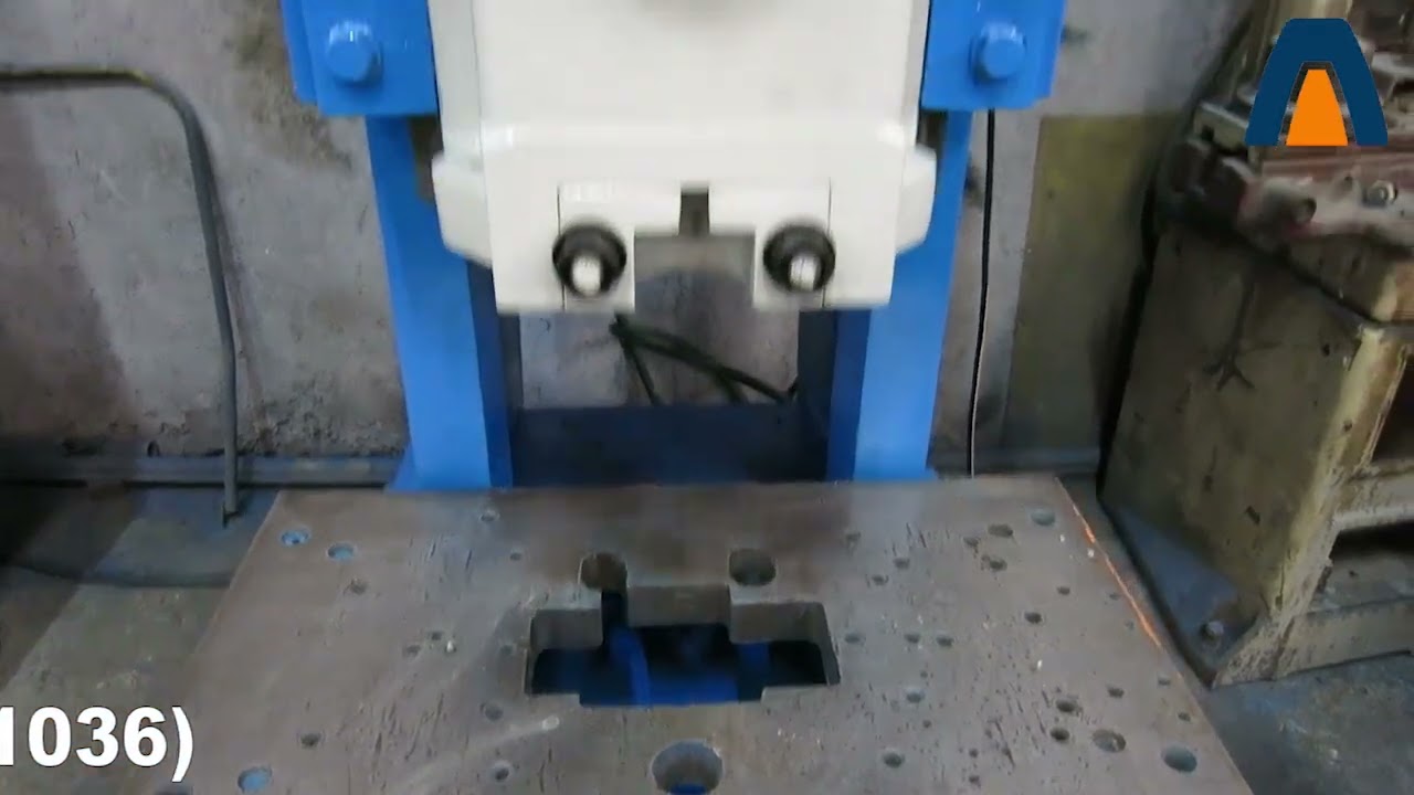 trq 1036 Prensa troqueladora tipo OBI marca USI CLEARING | Capacidad 45 Toneladas