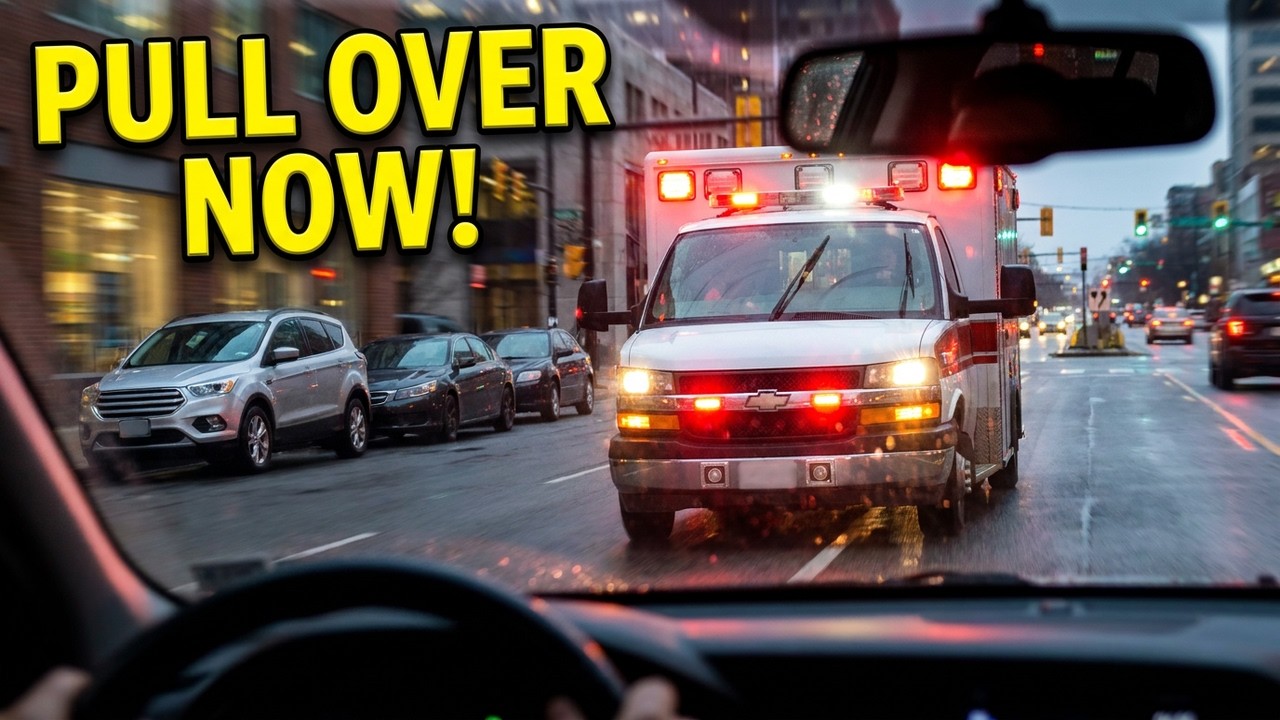 What To Do When An Emergency Vehicle Approaches