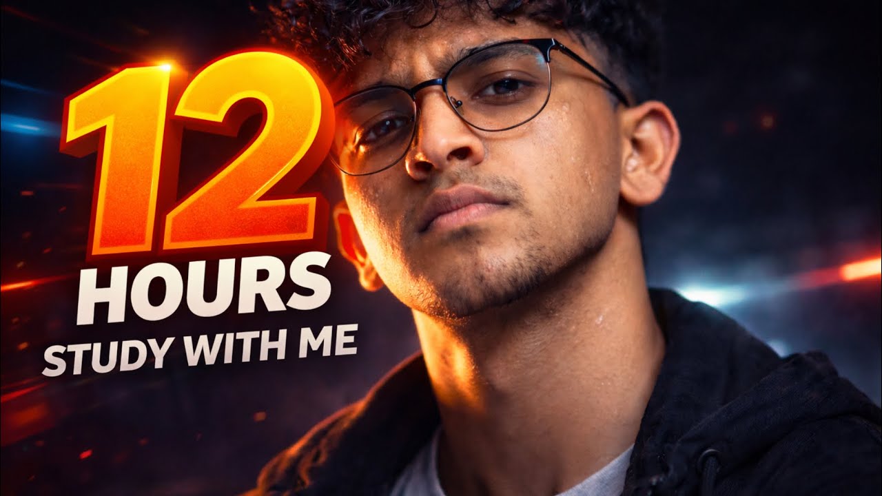 🔴 12Hrs Study With Me🌿| 2-2-26 | NEET PG • INI 📘 (#day 95/200)