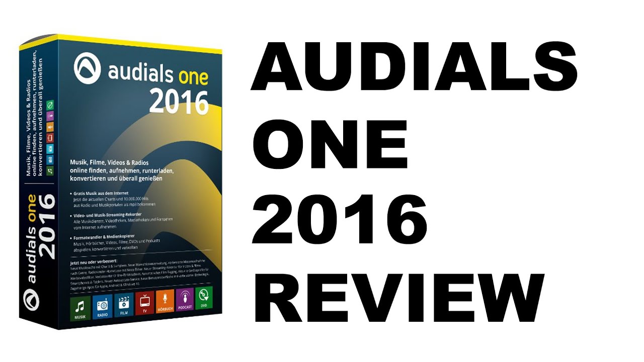 Audials One 2016 Review