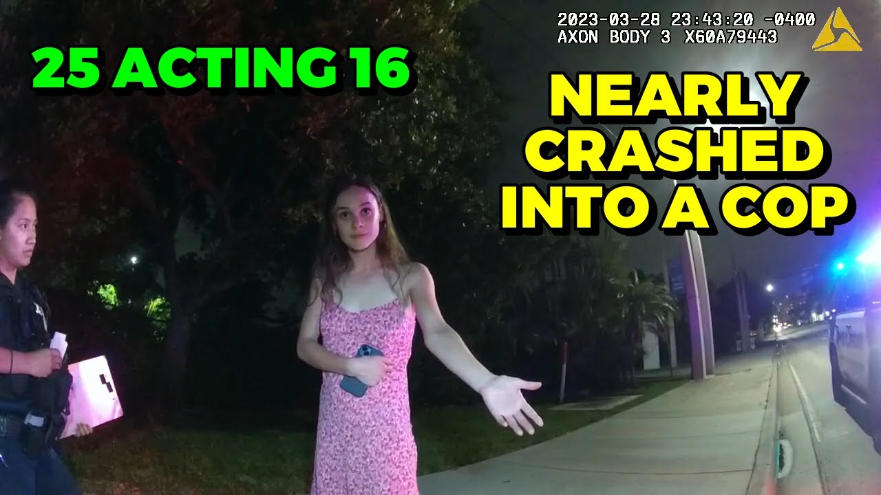 When You're Too Cute to get Busted for DUI - West Palm Beach, Florida - March 28, 2023