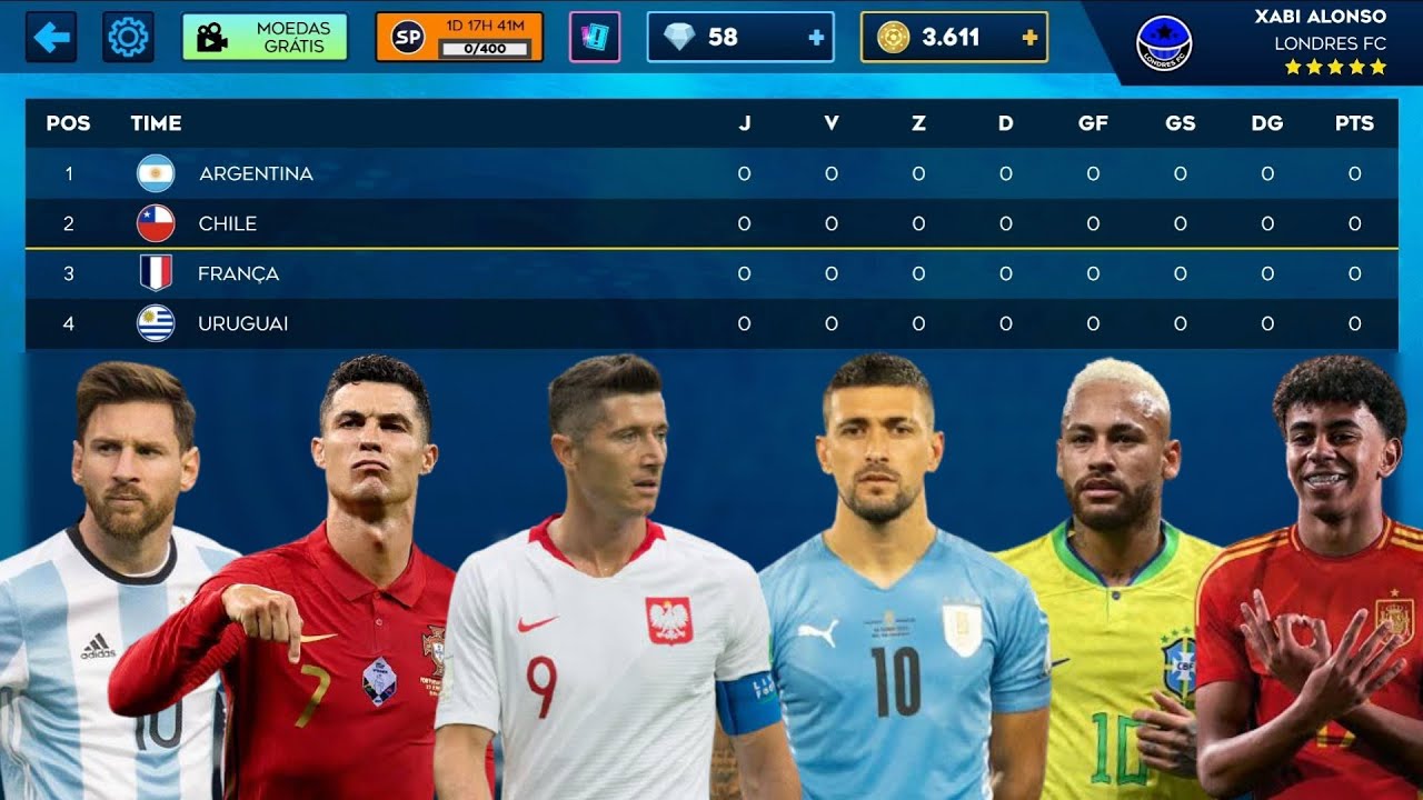 DLS 24 | Modo Carreira Londres FC #157 ( Estreia na Copa do Mundo !! )