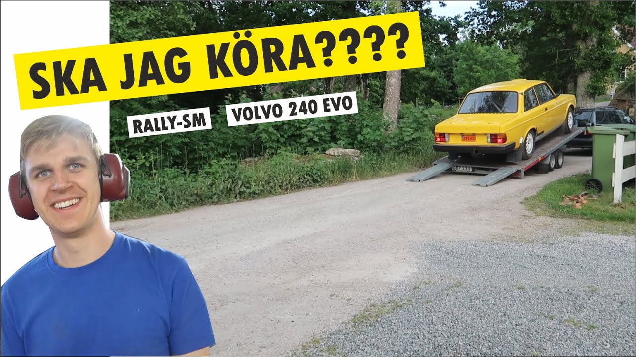 Överraskar brorsan med en anmälan till RALLY-SM
