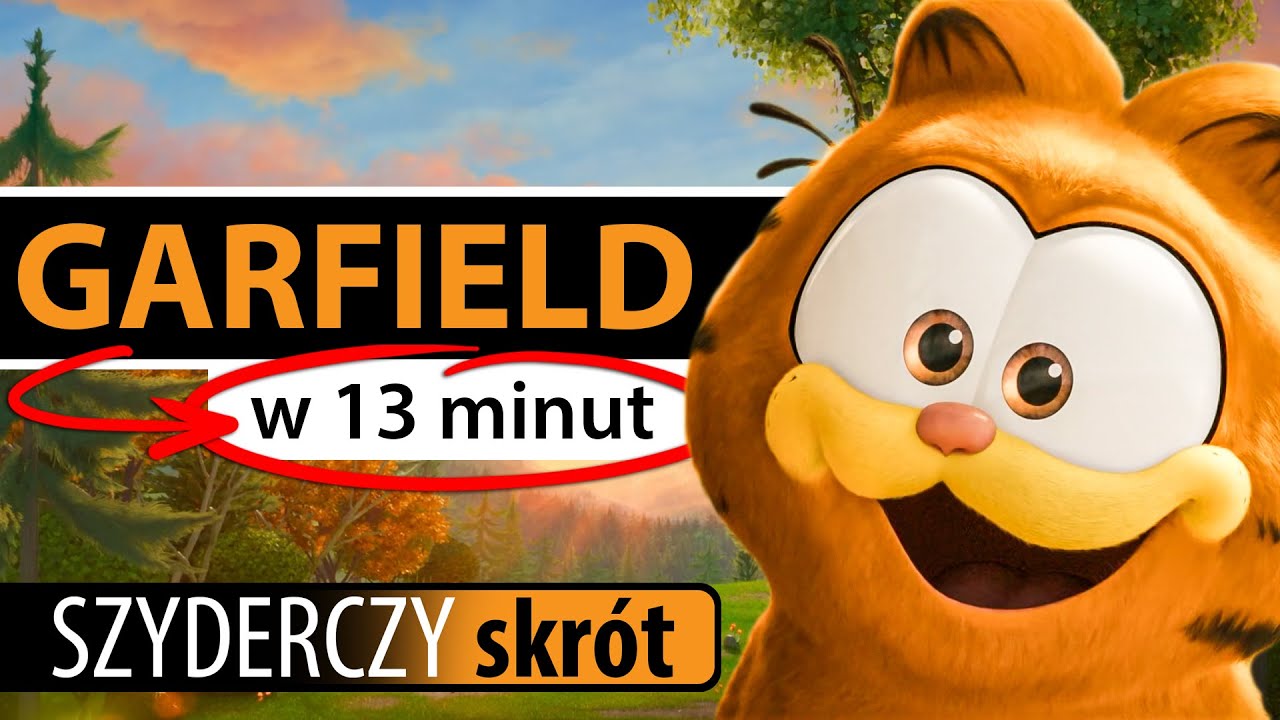 GARFIELD (2024) w 13 minut | Szyderczy Skrót