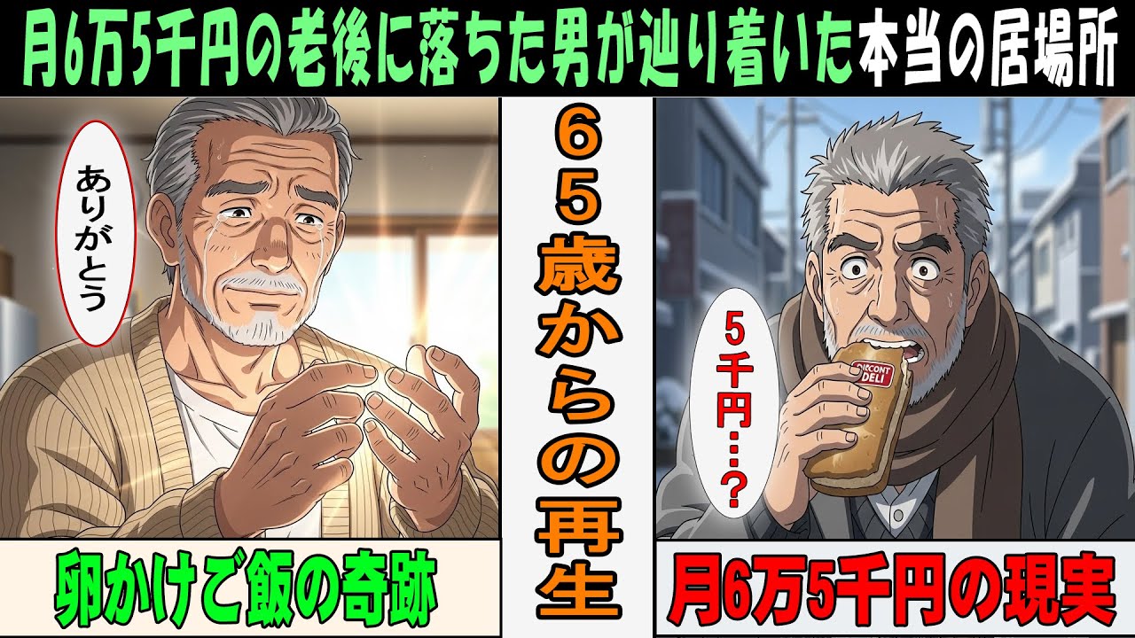 【漫画】年金月6万5千円だった65歳元旋盤工の末路…非課税の壁に縛られ全てを後悔した理由