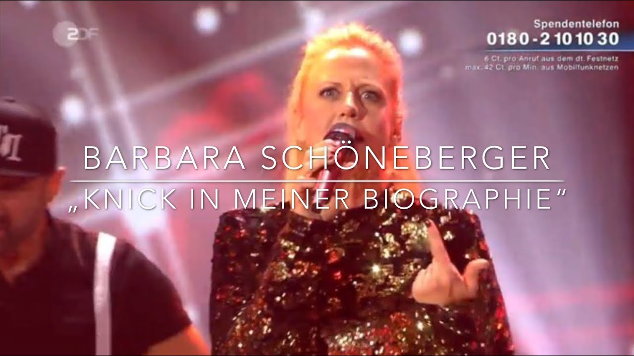 Barbara Schöneberger - „Knick in meiner Biographie“ (Willkommen bei Carmen Nebel) 29.9.2018