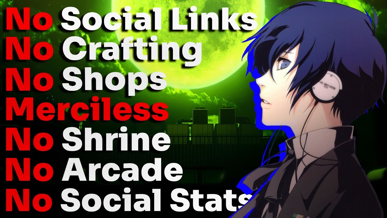 The Persona 3 Reload Tartarus Locke Challenge