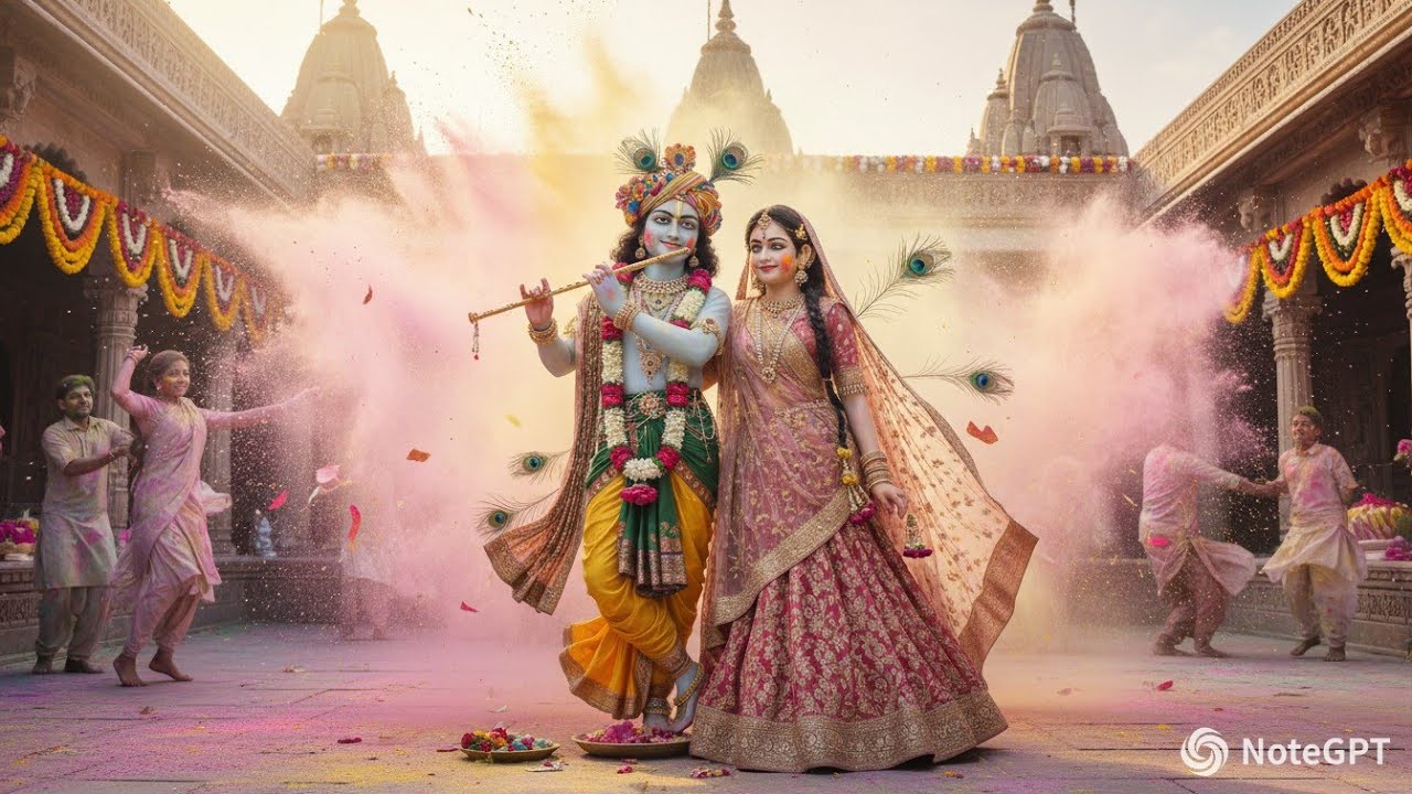 New Radha Krishna Holi 2026 | Brij Ki Rangili Holi | Original BBrij Holighajan