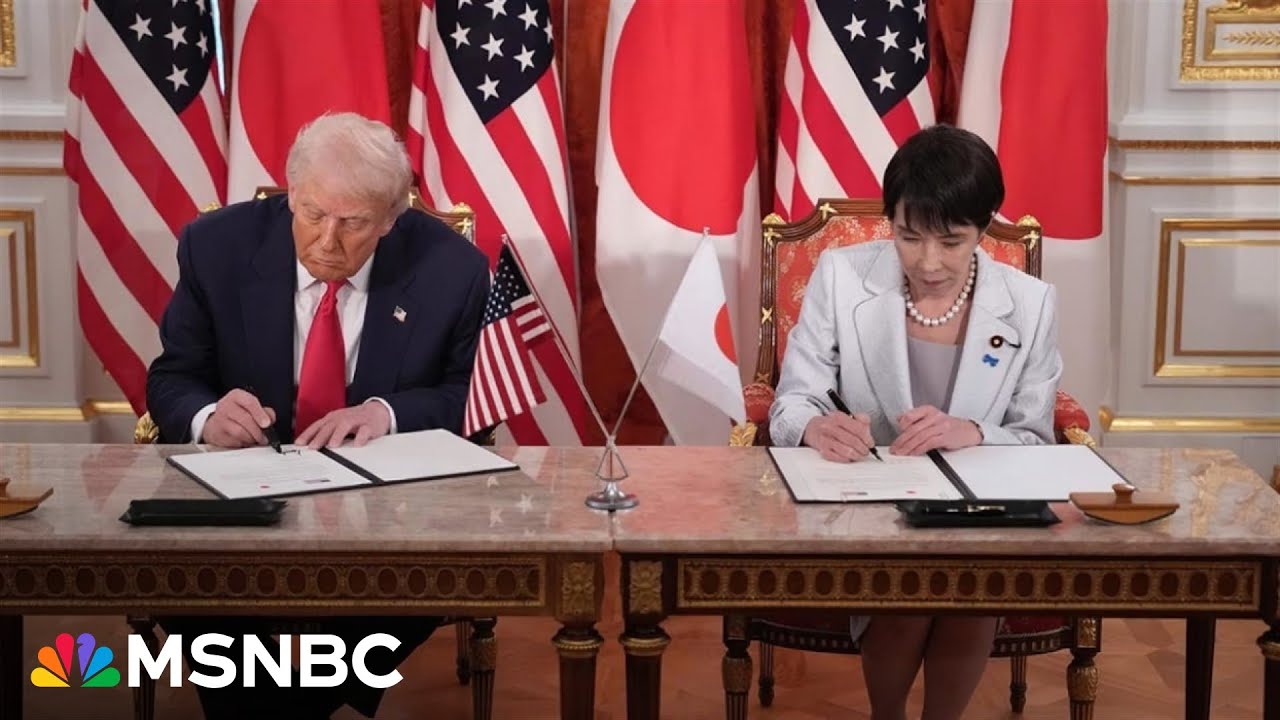 'New Golden Age'? Trump and Japan&rsquo;s PM sign economic partnerships