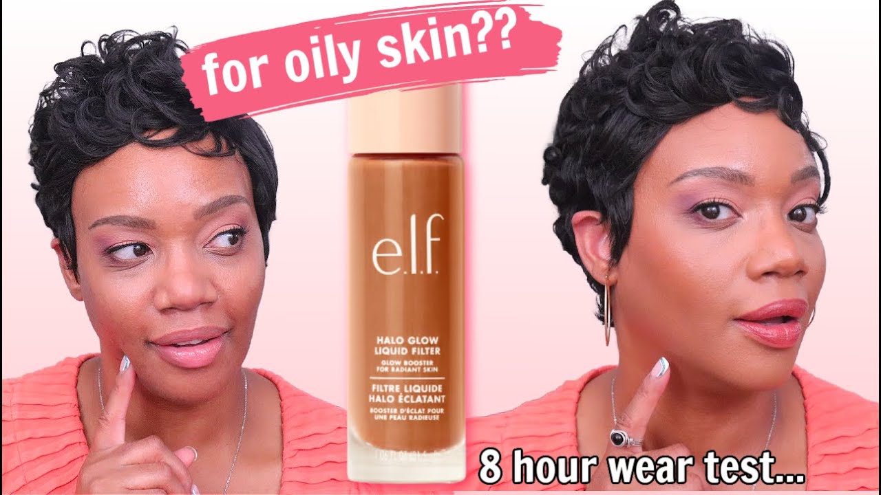 elf Halo Glow Liquid Filter tested on OILY SKIN! | Shade 6