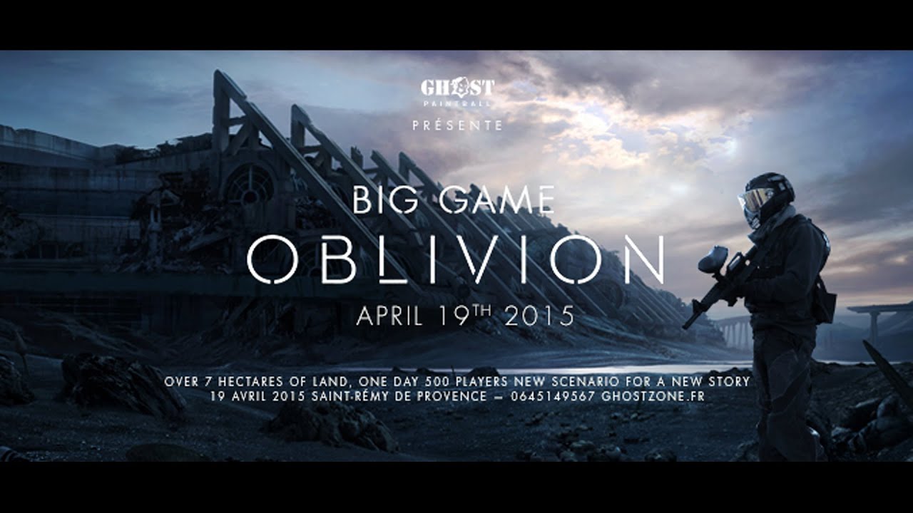 GHOST PAINTBALL - BIG GAME OBLIVION 2015 - 500 PLAYERS