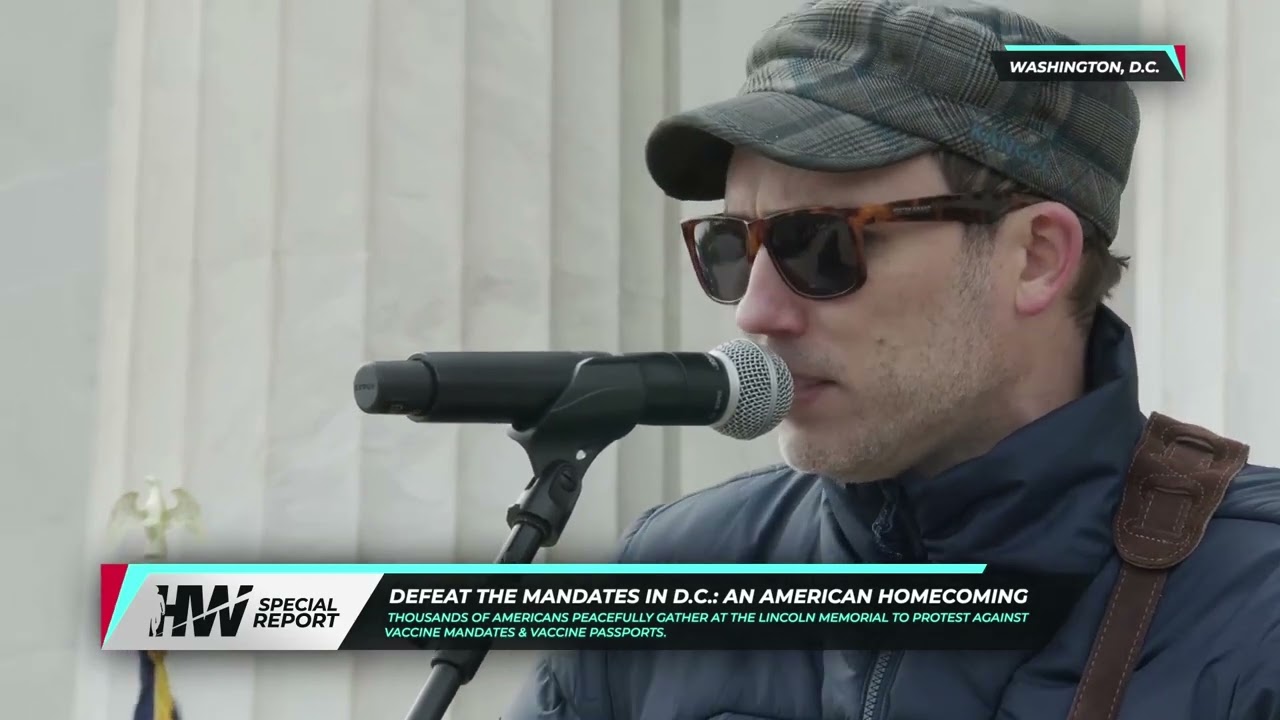 “Silent War” by Five Times August Live at the Lincoln Memorial #DefeatTheMandatesDC