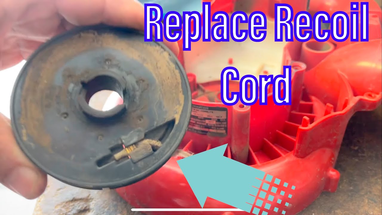 Homelite 26B Blower Pull Cord Replace