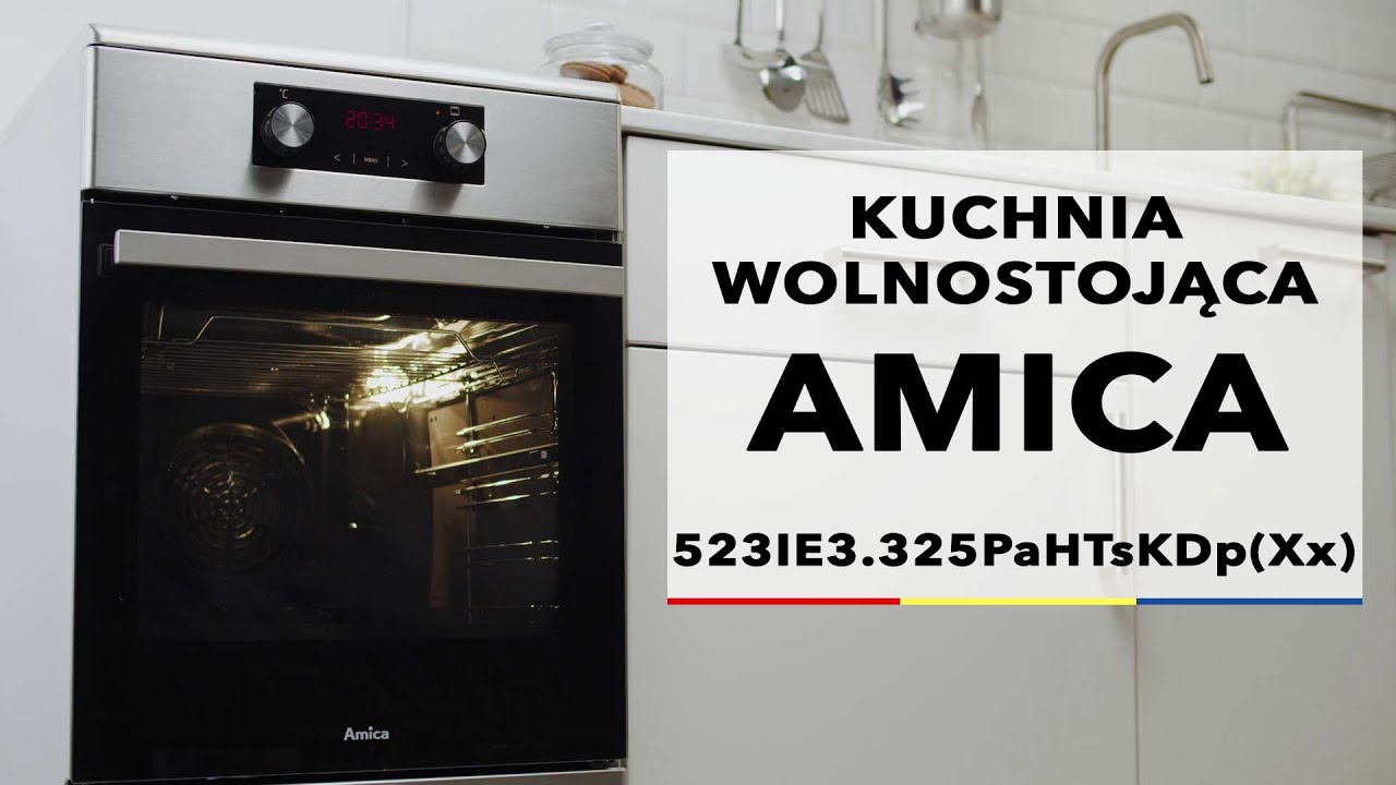 Kuchenka Amica 523IE3.325PaHTsKDp(Xx) - dane techniczne - RTV EURO AGD