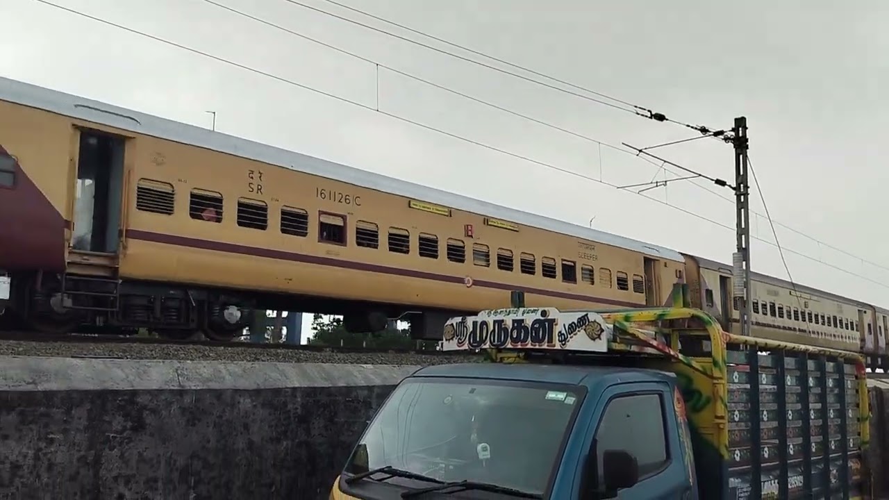 Pamban bridge train crossing #train #trainspotting #pamban_bridge #pamban 