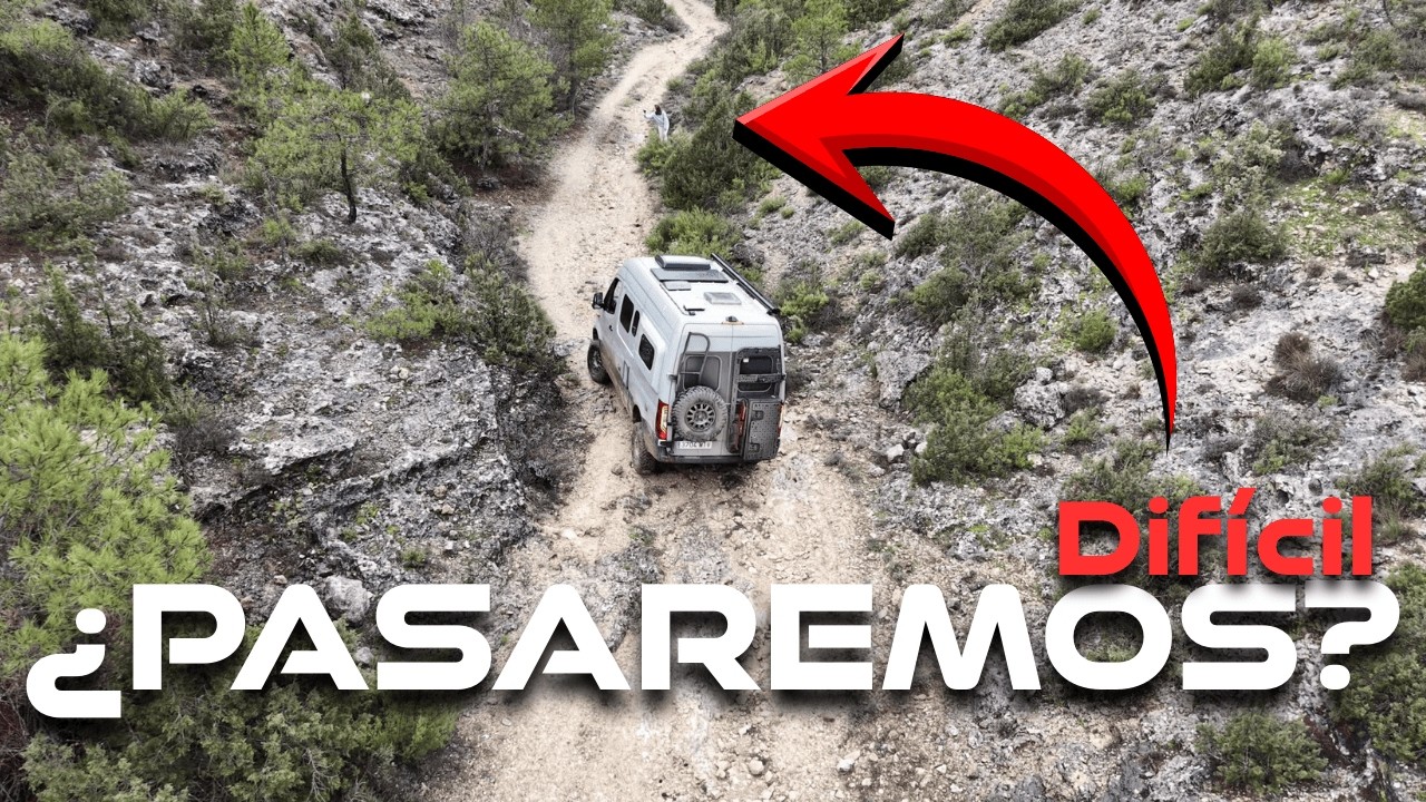 Llegando a Cuenca por pistas 4x4 | Aventura overland en camper