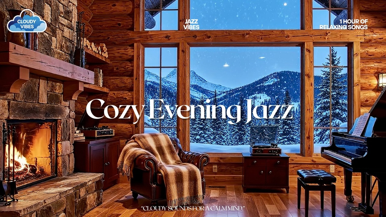 Cozy Evening Jazz | Soft Instrumental for Peaceful Moments ☕