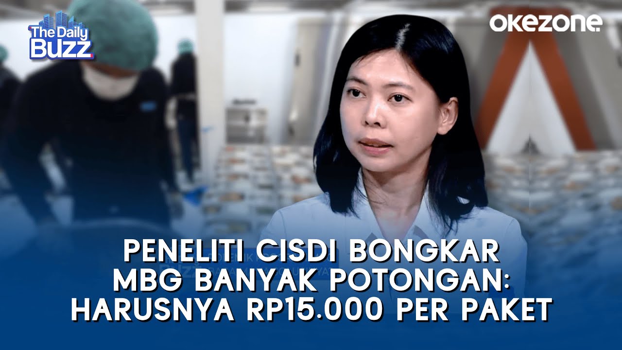 Peneliti CISDI Bongkar MBG Banyak Potongan: Harusnya Rp15.000 per Paket | The Daily Buzz